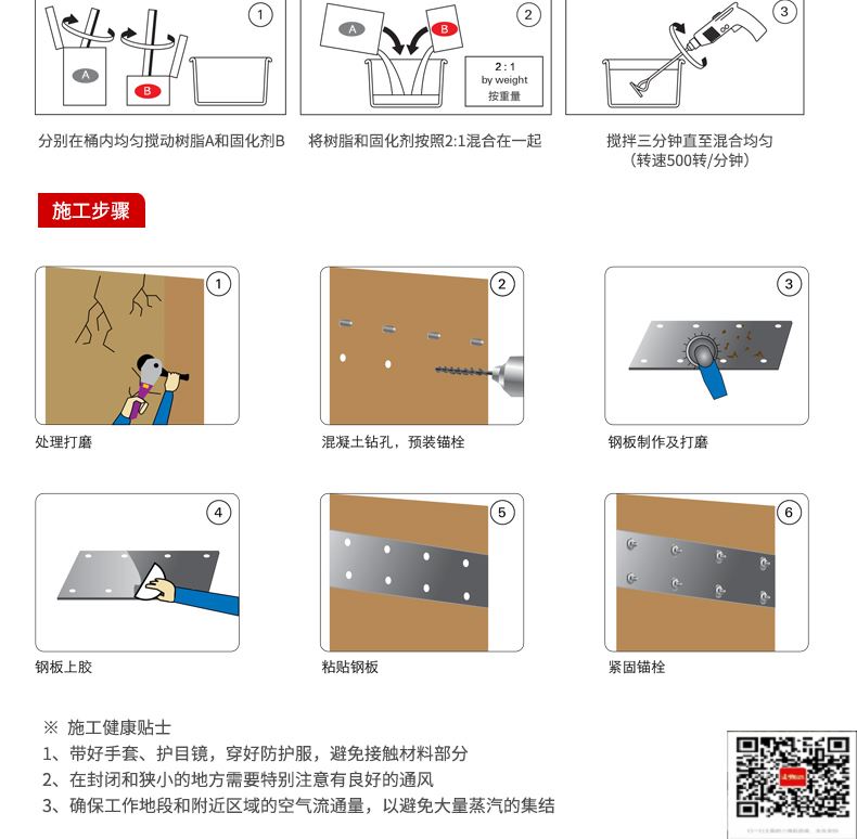 包钢垣曲粘钢加固施工过程